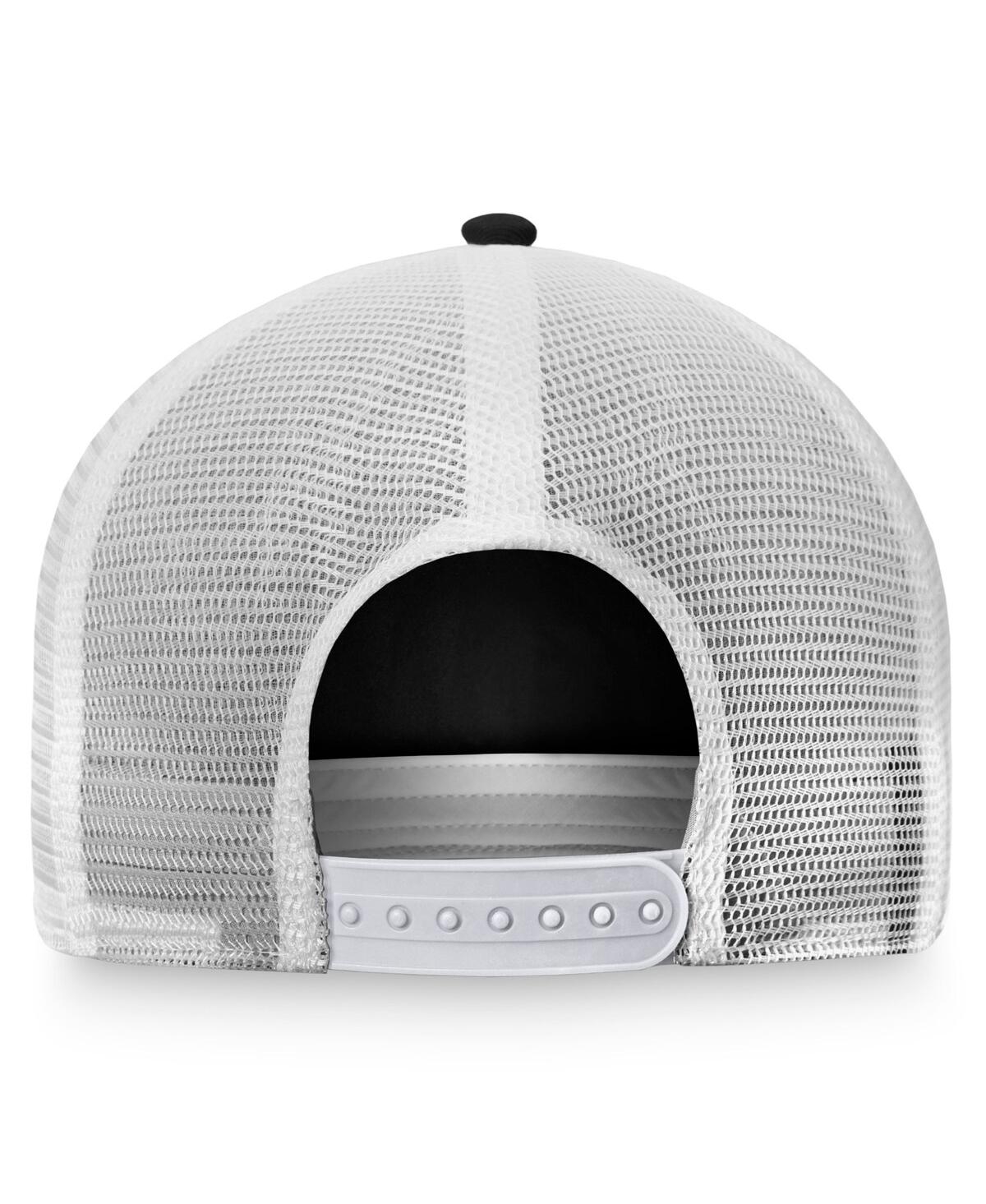 Women's Fanatics White Boston Bruins Fundamental Trucker Adjustable Hat - White