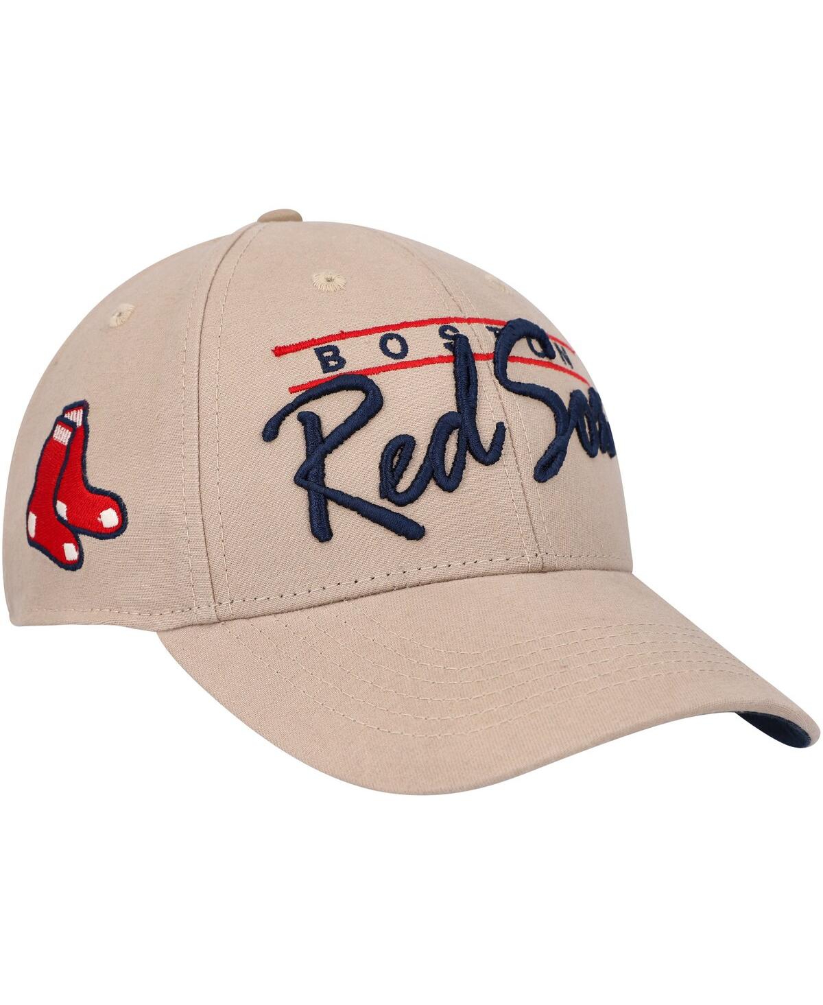 47 Brand Men's ' Khaki Boston Red Sox Atwood Mvp Adjustable Hat