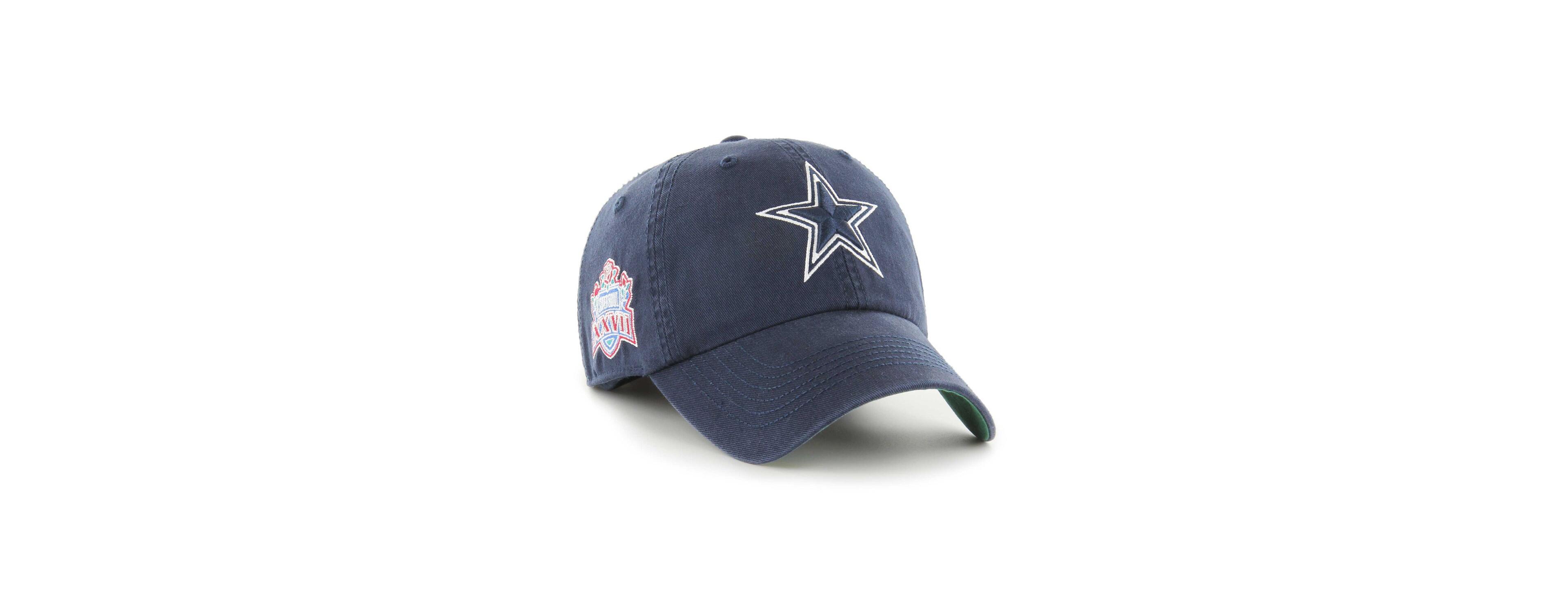 Men's '47 Brand Navy Dallas Cowboys Sure Shot Franchise Fitted Hat