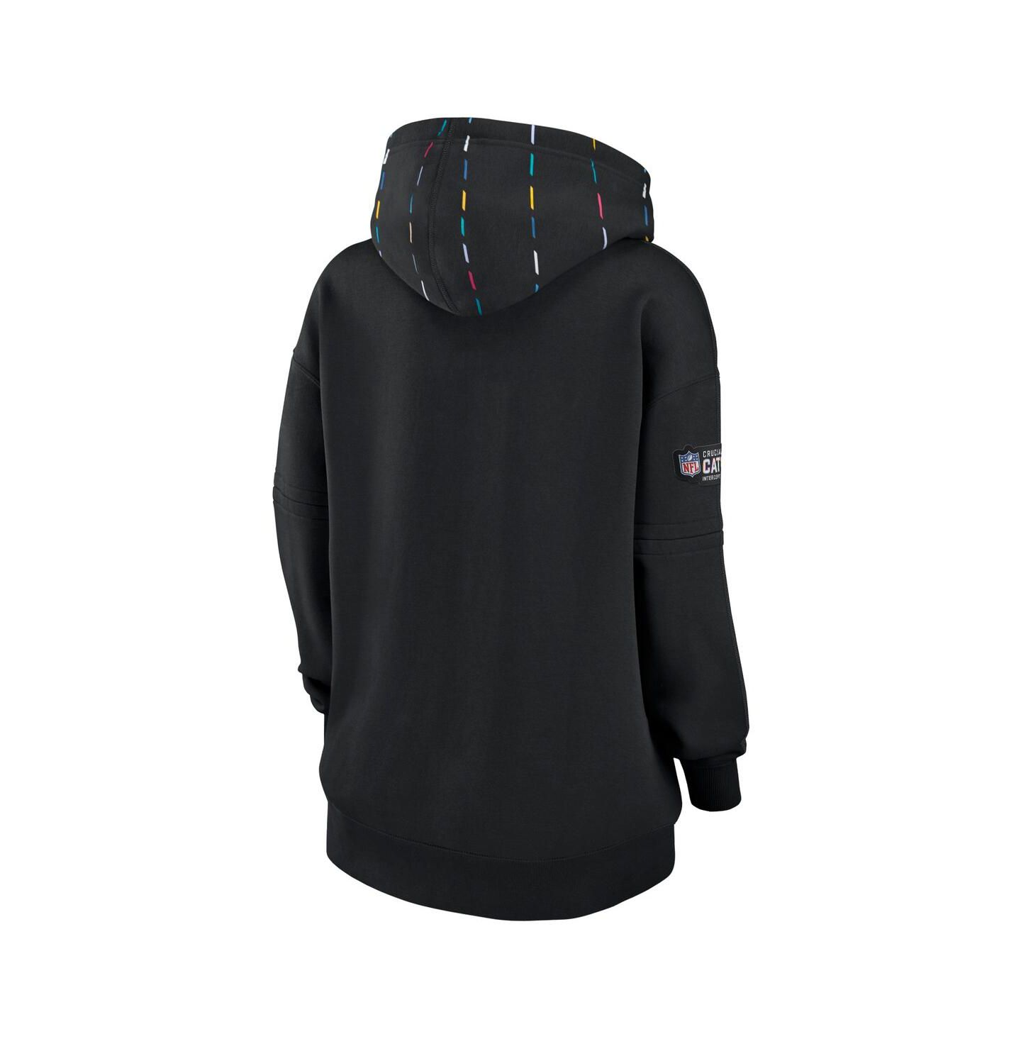 Женское худи Nike Black Tennessee Titans 2023 NFL Crucial Catch Club Pullover — фото 3