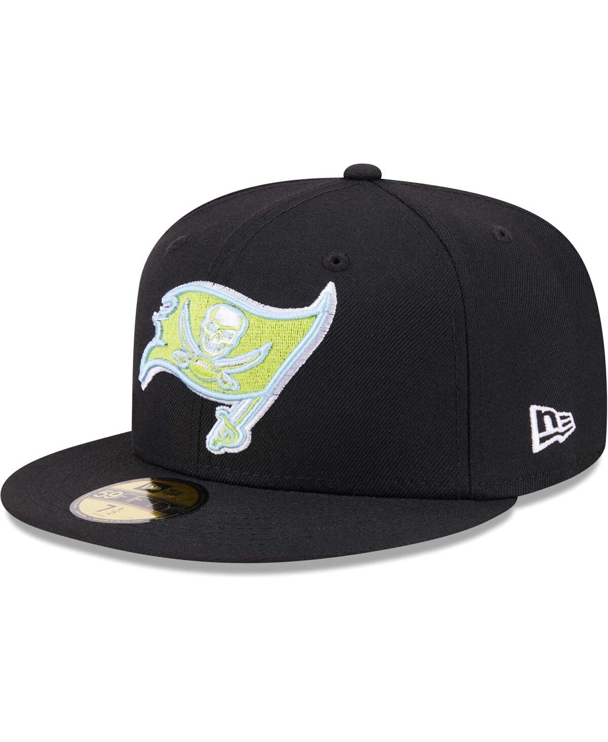 Men's New EraTampa Bay Buccaneers Multi 59FIFTY Fitted Hat - Black