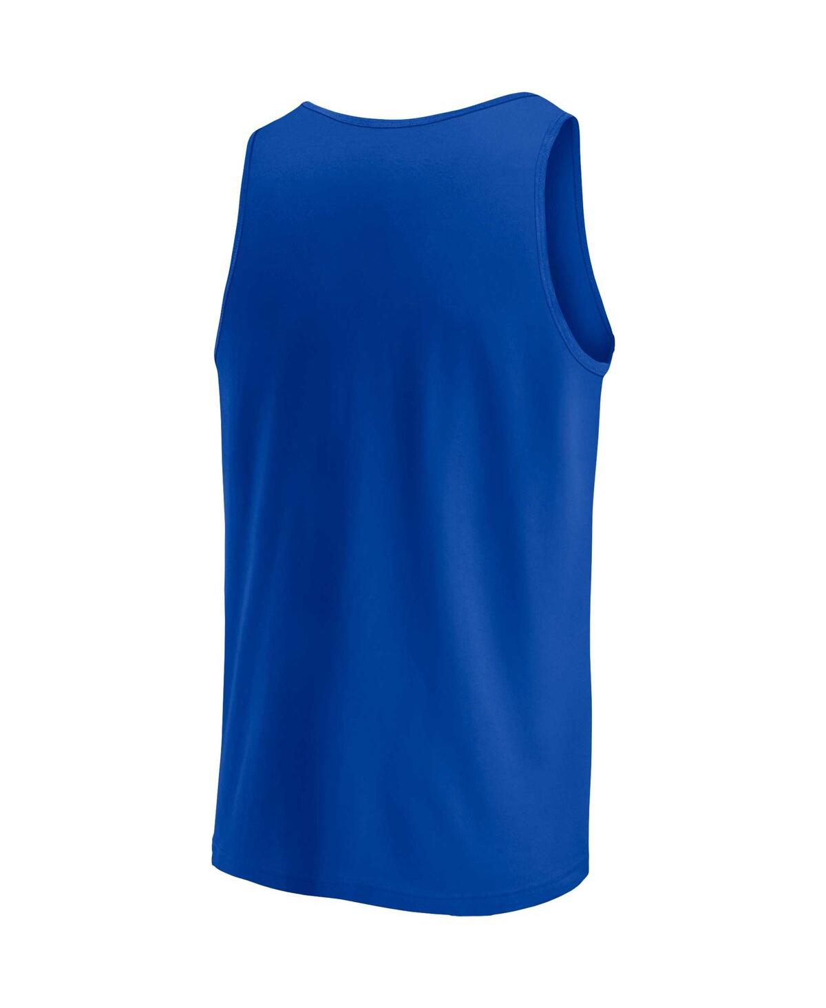 Men's FanaticsKentucky Wildcats Stripe Block Tank Top - Royal