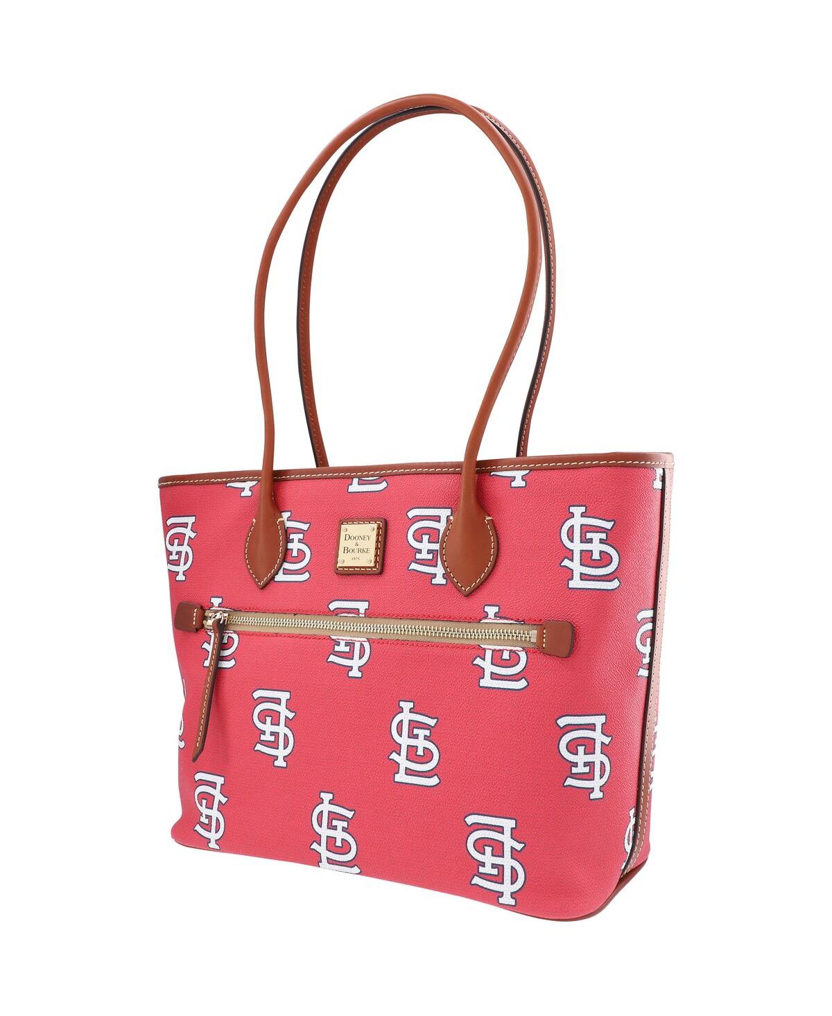 Shop Dooney & Bourke Women's  St. Louis Cardinals Sporty Monogram Tote In Red