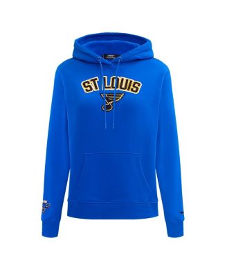 Women's Blue St. Louis Blues Classic Chenille Pullover Hoodie
