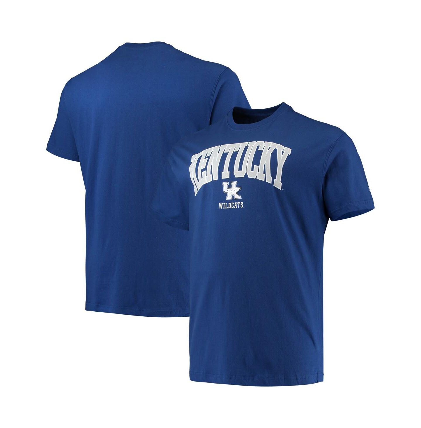 Мужская футболка Champion Royal Kentucky Wildcats Big and Tall Arch Over Wordmark — фото 1