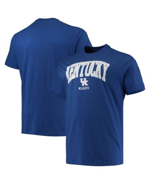Мужская футболка Champion Royal Kentucky Wildcats Big and Tall Arch Over Wordmark