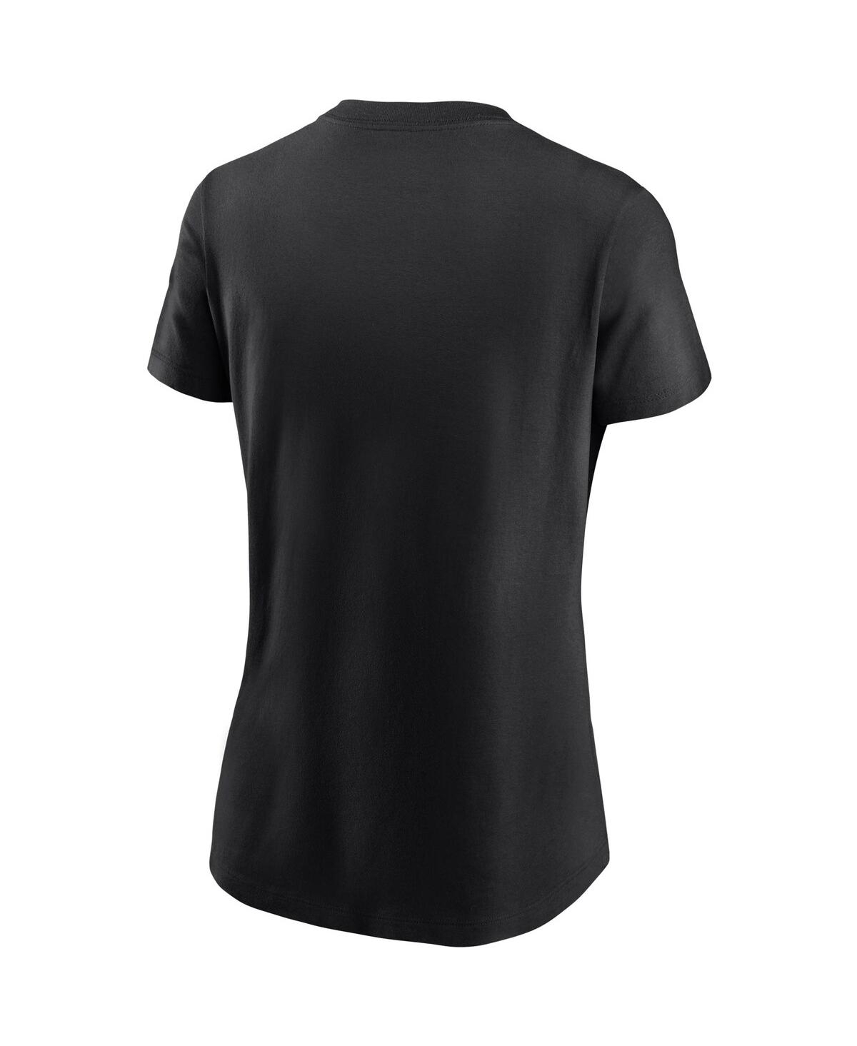 Women's NikeColorado Rockies Wordmark T-shirt - Black