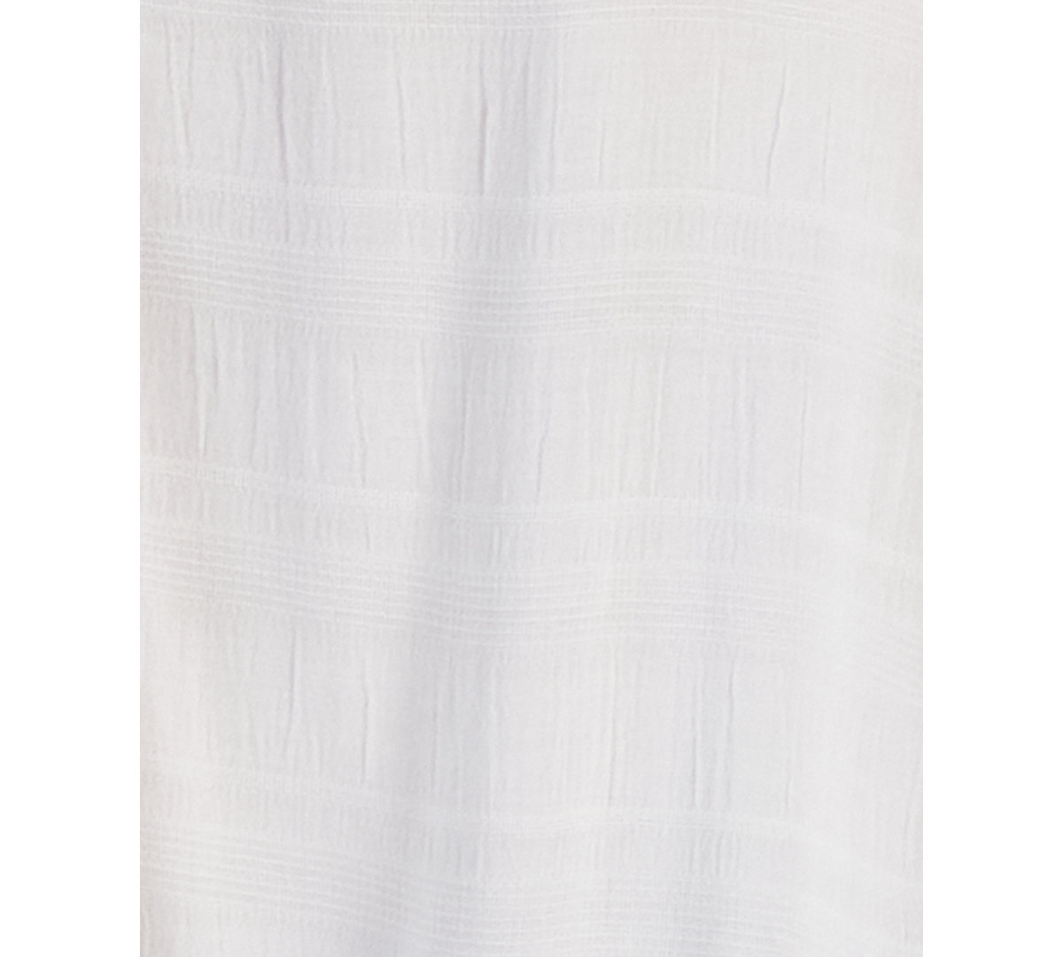 Tommy Hilfiger Plus Size Short-Sleeve Smocked-Yoke Top