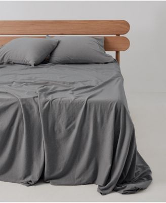 Organic Cotton Favorite Tee Jersey Sheet Set - Queen