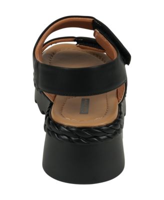 Women's Voss Double Band Adjustable Strap Platform Sandals