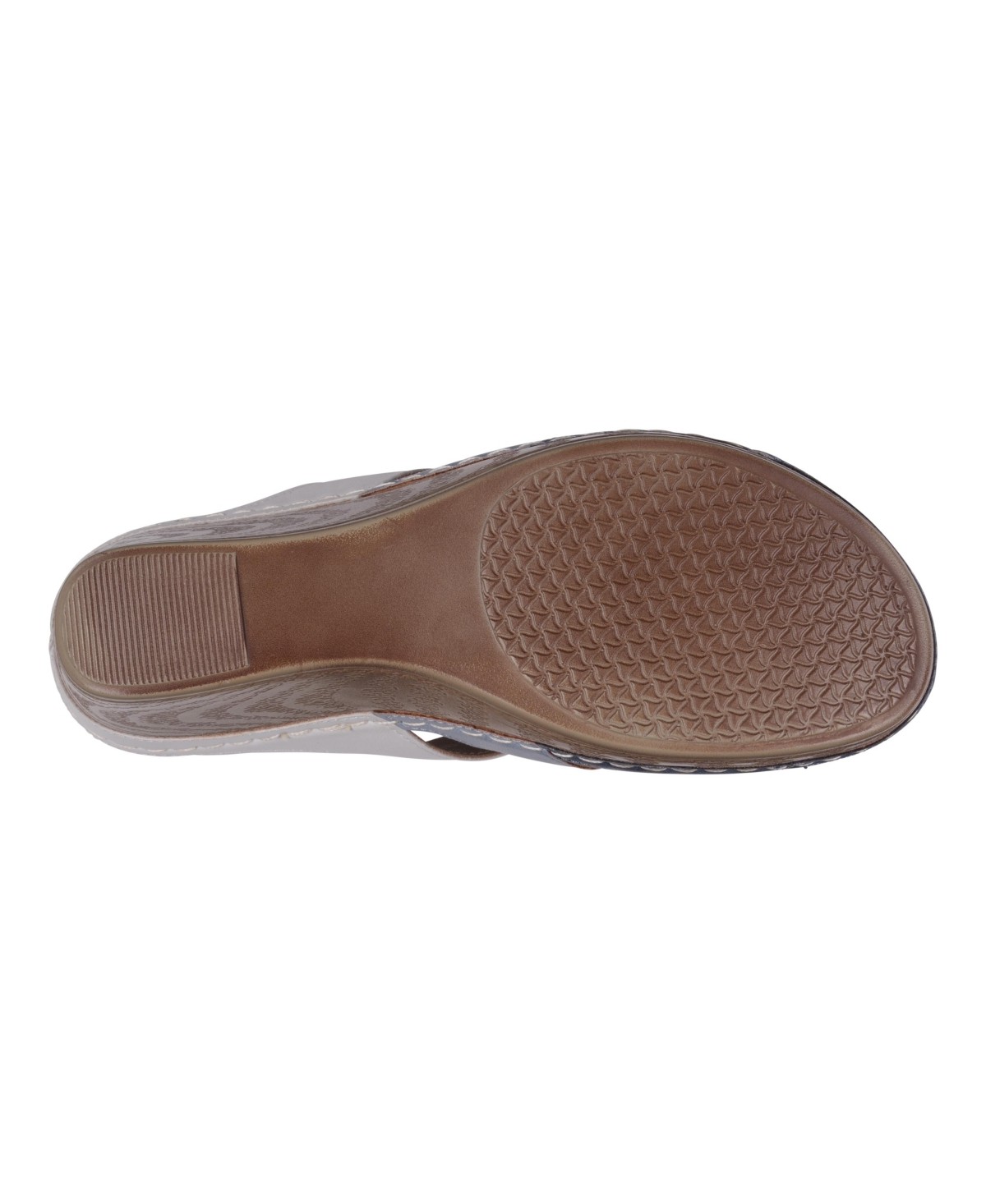 Gc Shoes Women's Delores Triple Band Wedge Sandals