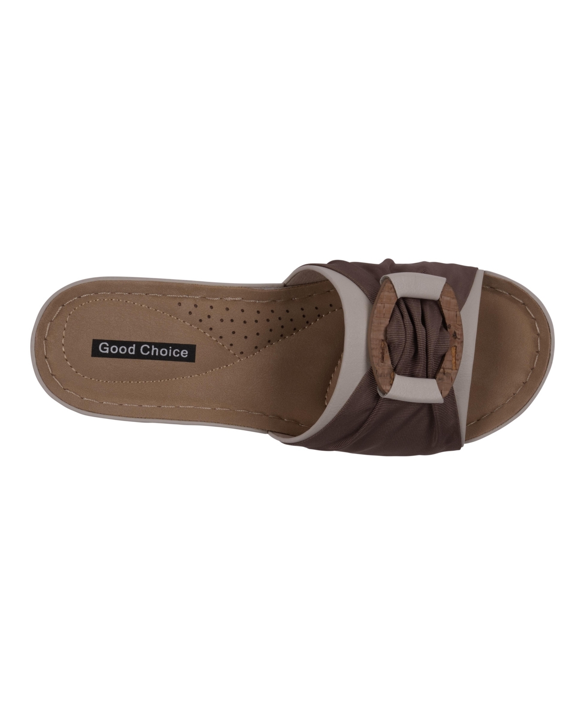 Gc Shoes Women's Ellen Comfort Slip On Wedge Sandals