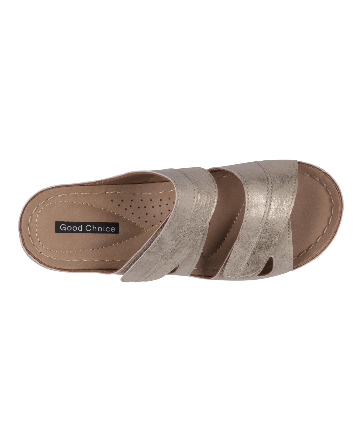 Gc Shoes Women's Havana Double Band Wedge Sandals