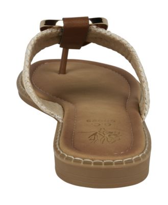 Women's Jovie Woven Thong Flat Sandals