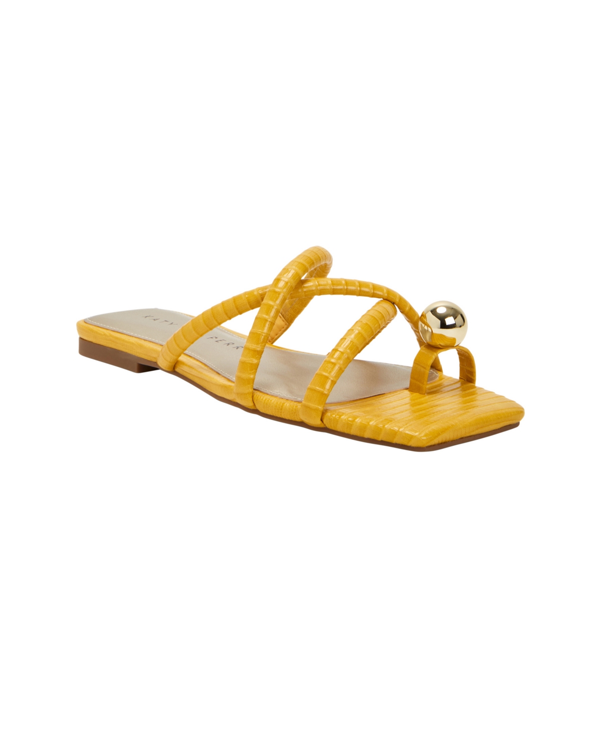Shop Katy Perry The Camie Toe Thong Sandal In Pineapple