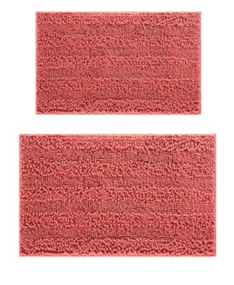 Astor Chenille 2-Pc. Bath Mat Set