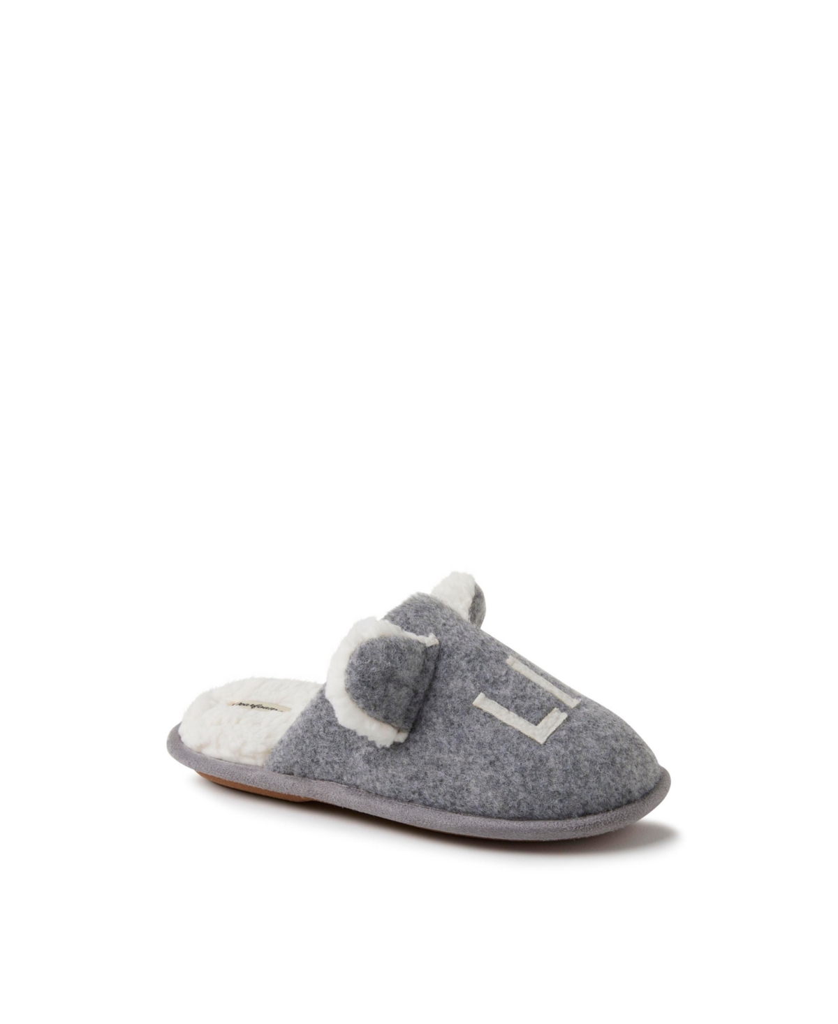 Dearfoams Boys Casey Lil Bear Family Scuff Slipper