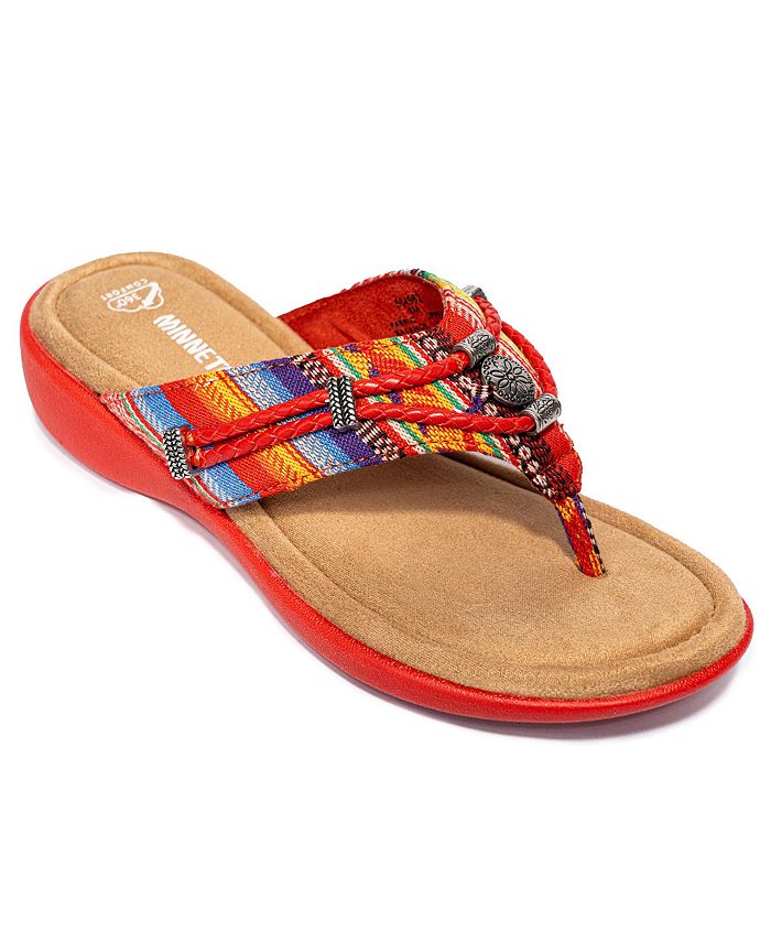 Minnetonka Silverthorne 360 Leather - Womens Sandals