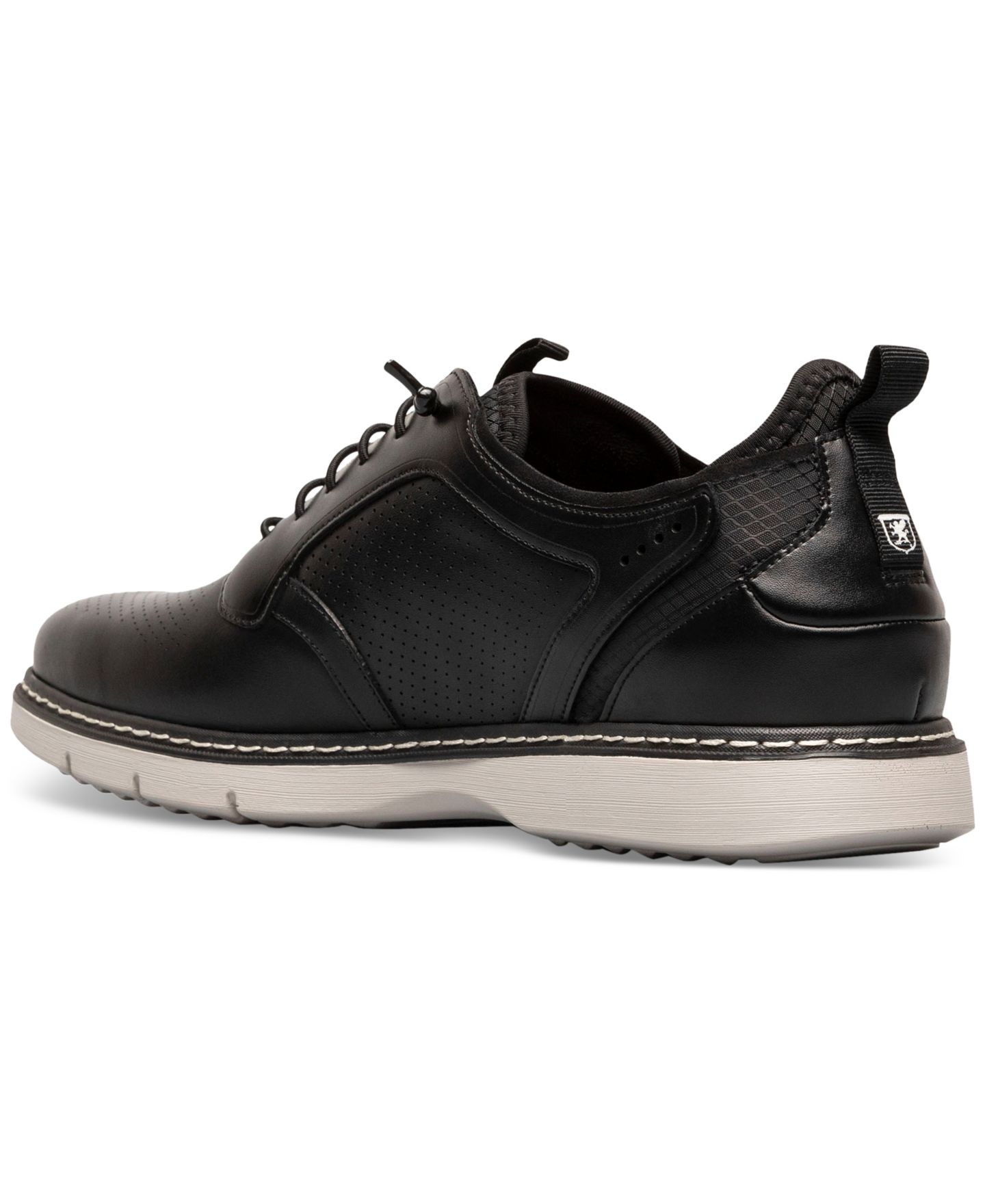 Мужские туфли Stacy Adams Sync Slip-On Hybrid Dress Shoes, цвет: Чёрный — фото 8