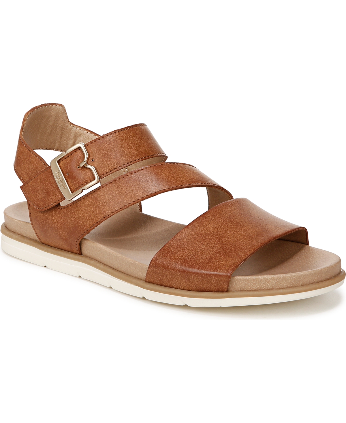 Dr. Scholl's Women's Nicely Fun Strappy Sandals In Honey Faux Leather
