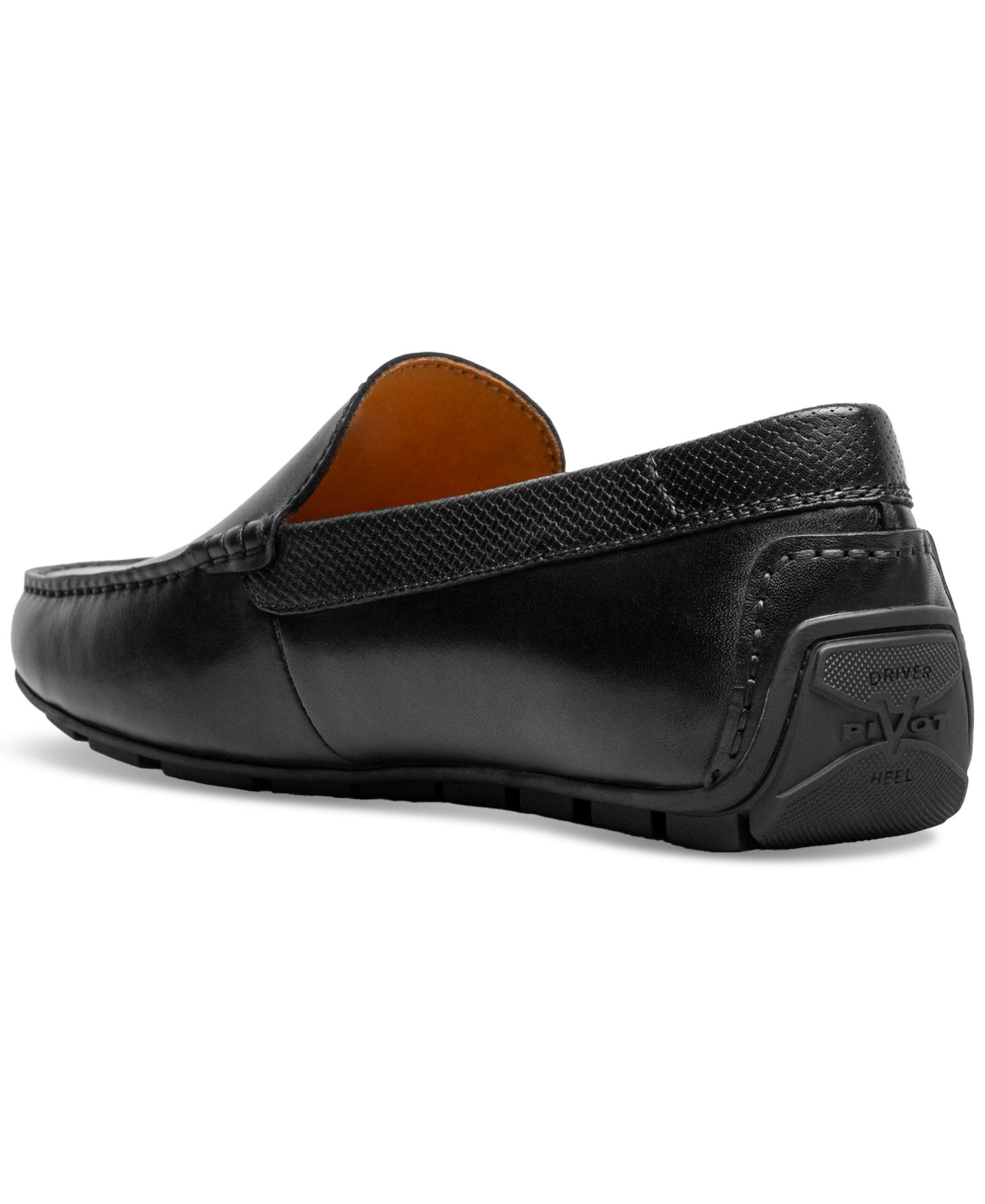 Мужские слипоны для вождения Florsheim Motor Venetian, цвет: Чёрный — фото 8