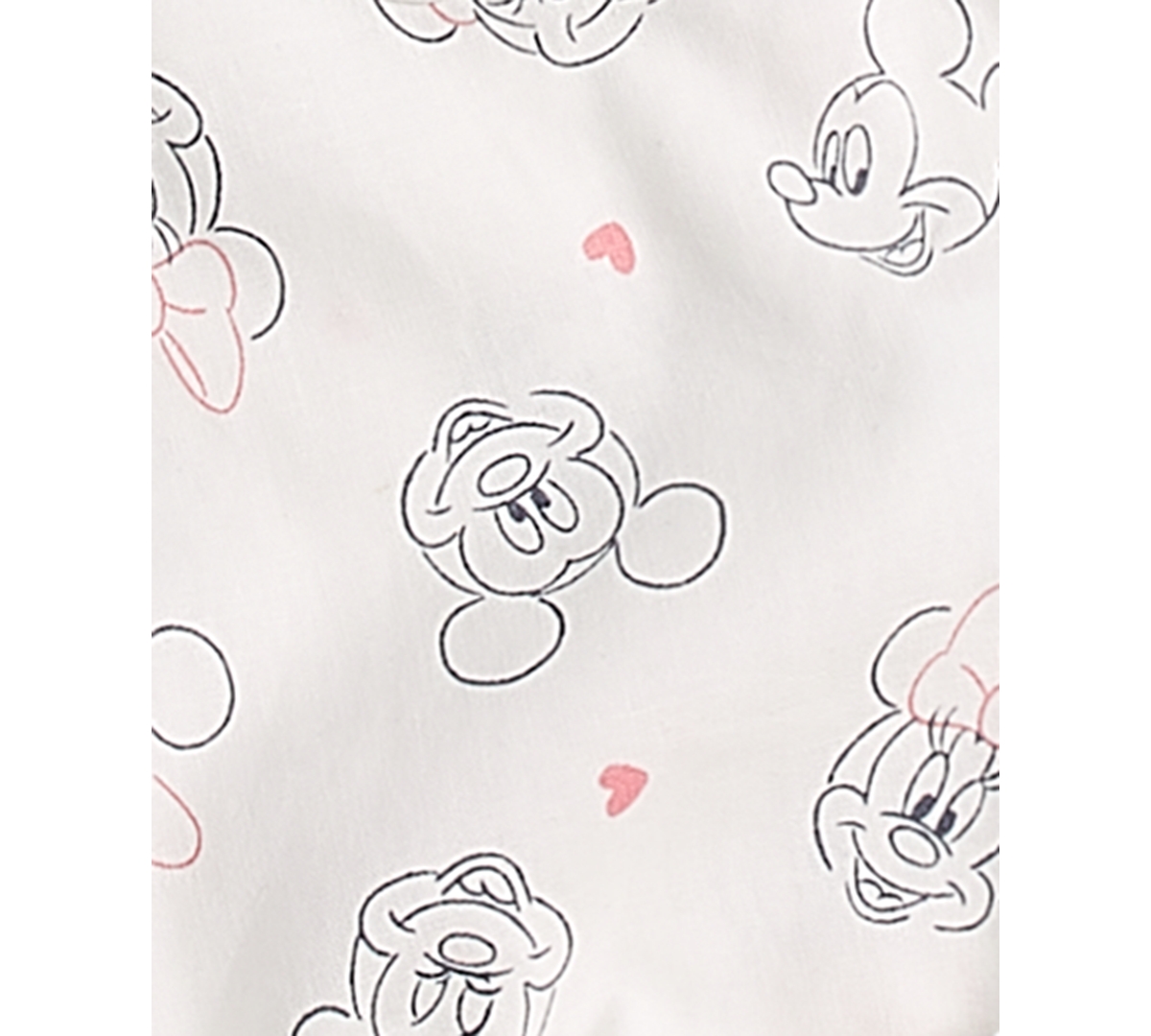 Disney Baby Minnie & Mickey Mouse Printed Tank Top & Shorts, 2 Piece Set