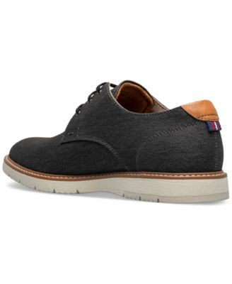 Men's Vibe Canvas Lace-Up Plain Toe Oxford Shoes
