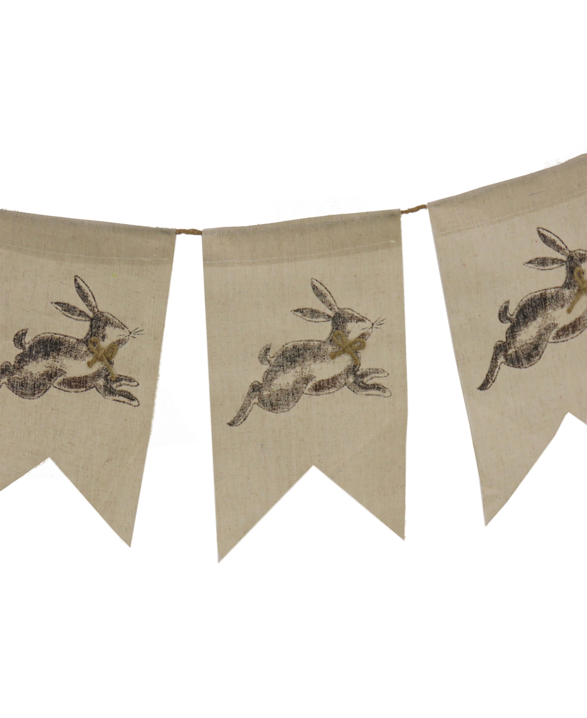 National Tree Company Running Bunny Easter Banner