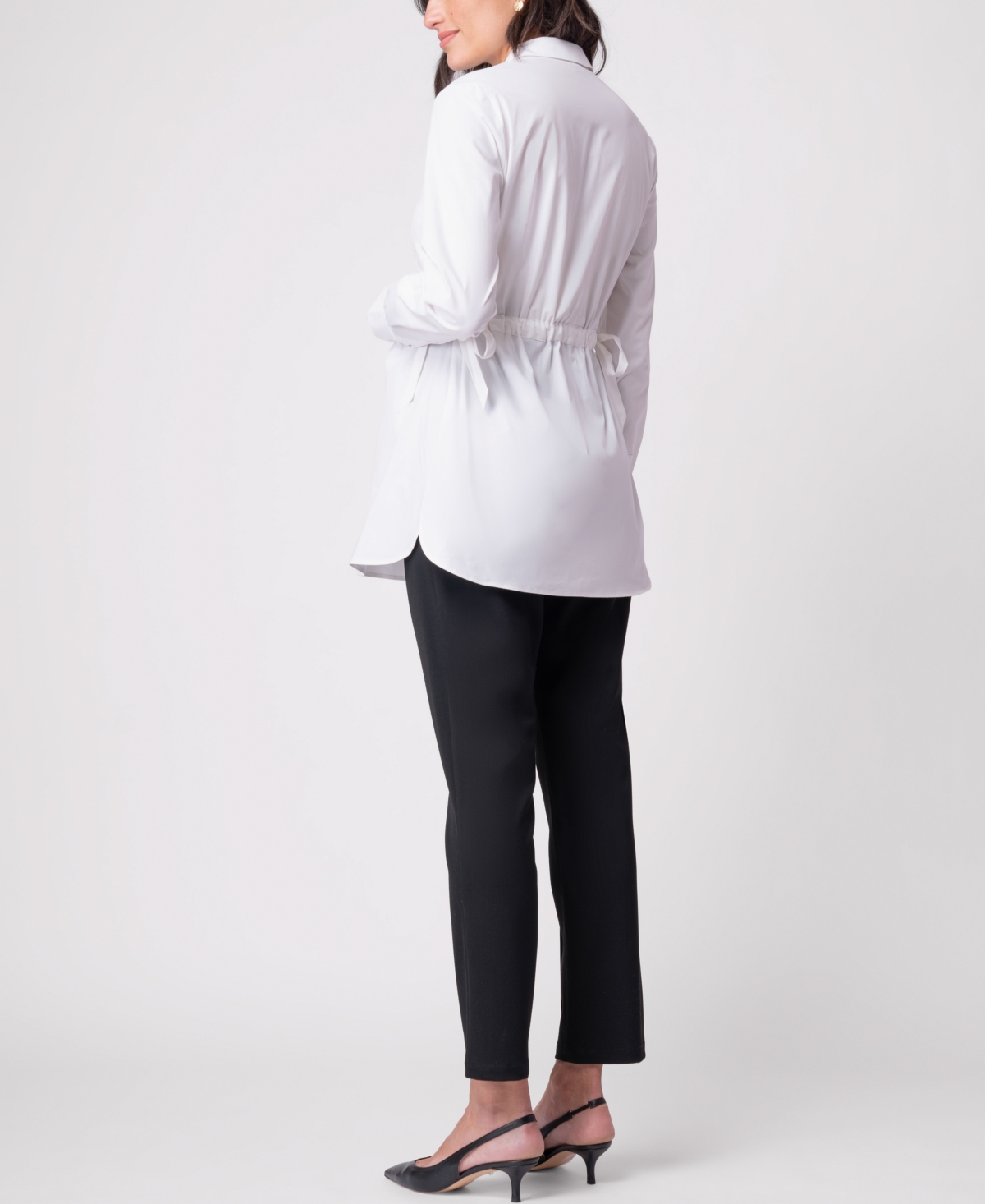 SERAPHINE WOMEN'S COTTON MATERNITY AND NURSING SHIRT 