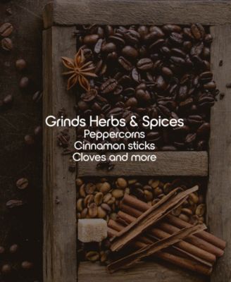 Puree Electric Coffee Grinder, One-Touch Spice, Herb, and Coffee Bean Grinder with Stainless Steel Blades&nbsp;