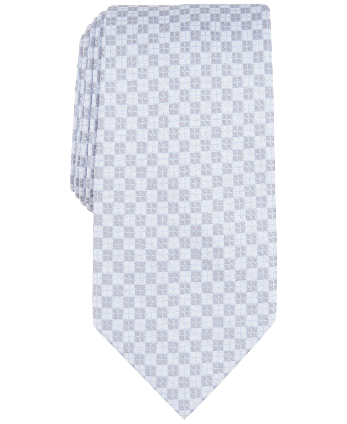 Michael Kors Men's Winslow Neat Tie In Grey