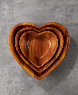 Eat Your Heart Out Nesting Bowls Set, 3 Pieces