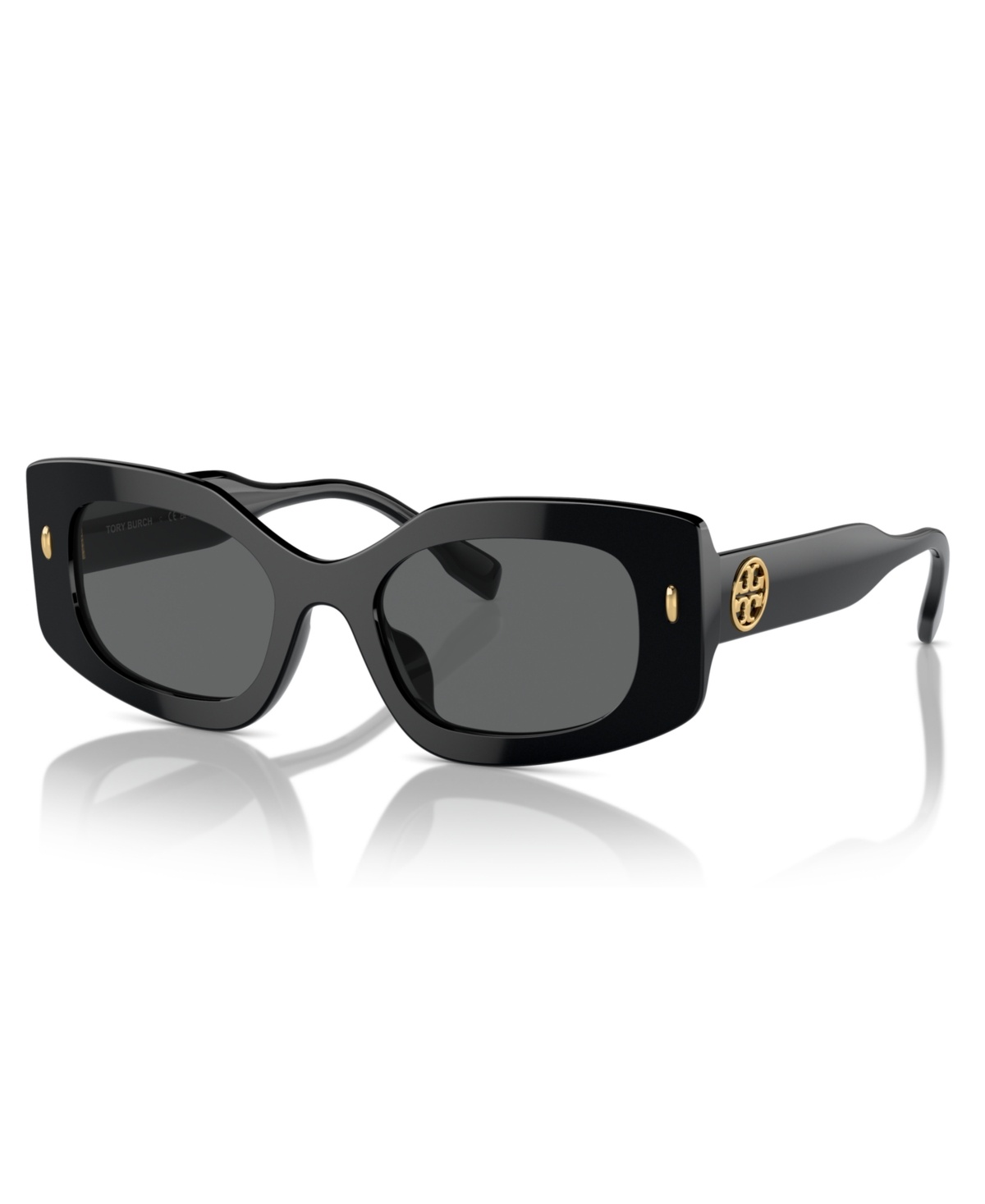 Shop Tory Burch Women's Sunglasses, Ty7202u In Black