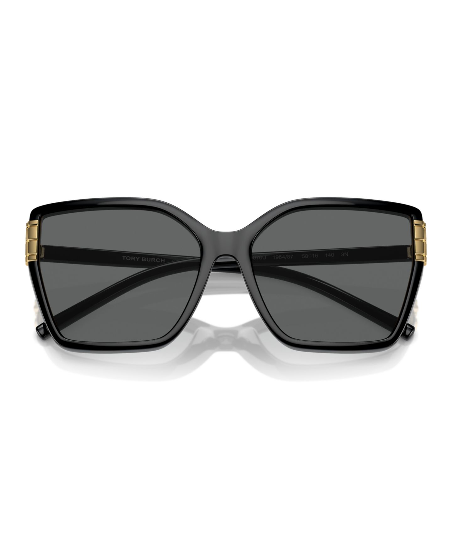 Женские солнцезащитные очки Tory Burch Sunglasses, Ty9076U, цвет: Чёрный — фото 5