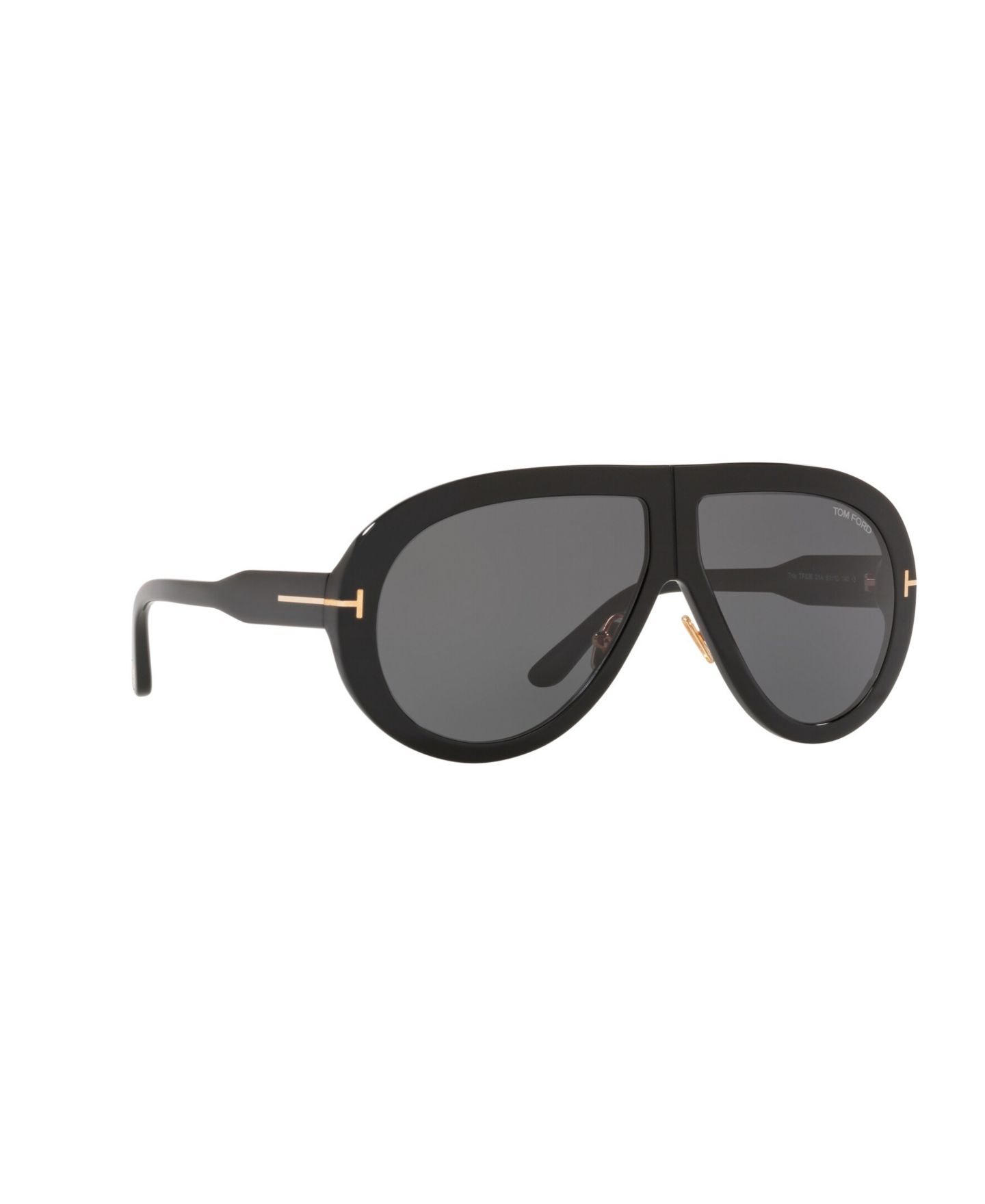 Солнцезащитные очки Tom Ford Unisex Sunglasses, Ft0836 Tr001306, цвет: Блестящий чёрный — фото 2