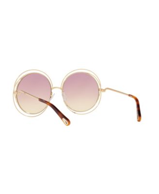  Women's Round Metal Sunglasses, CH0045S 