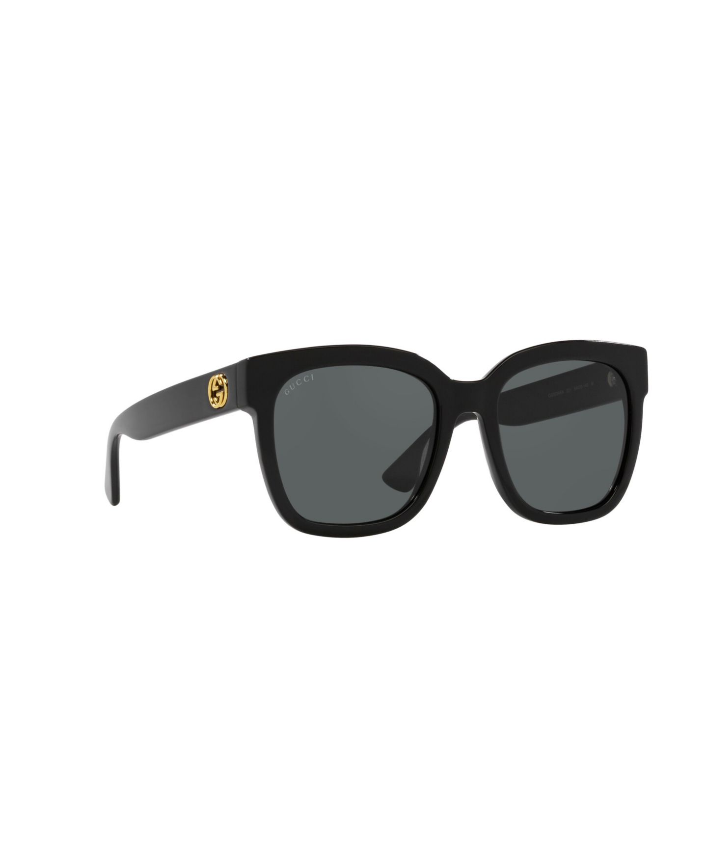 Женские солнцезащитные очки Gucci Sunglasses, GG0034SN, цвет: Чёрный — фото 5