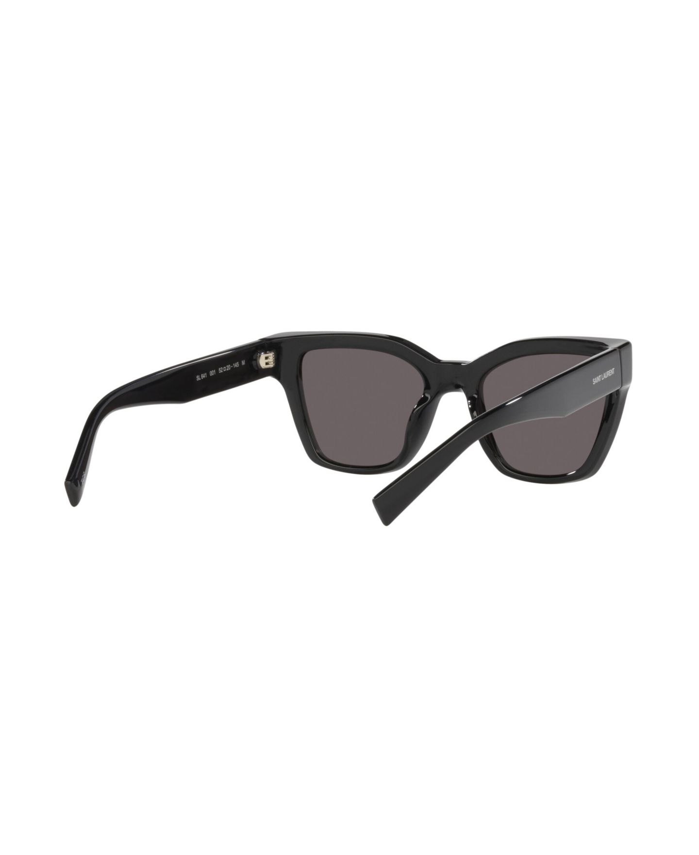 Женские солнцезащитные очки Saint Laurent Sunglasses, SL 641, цвет: Чёрный — фото 5