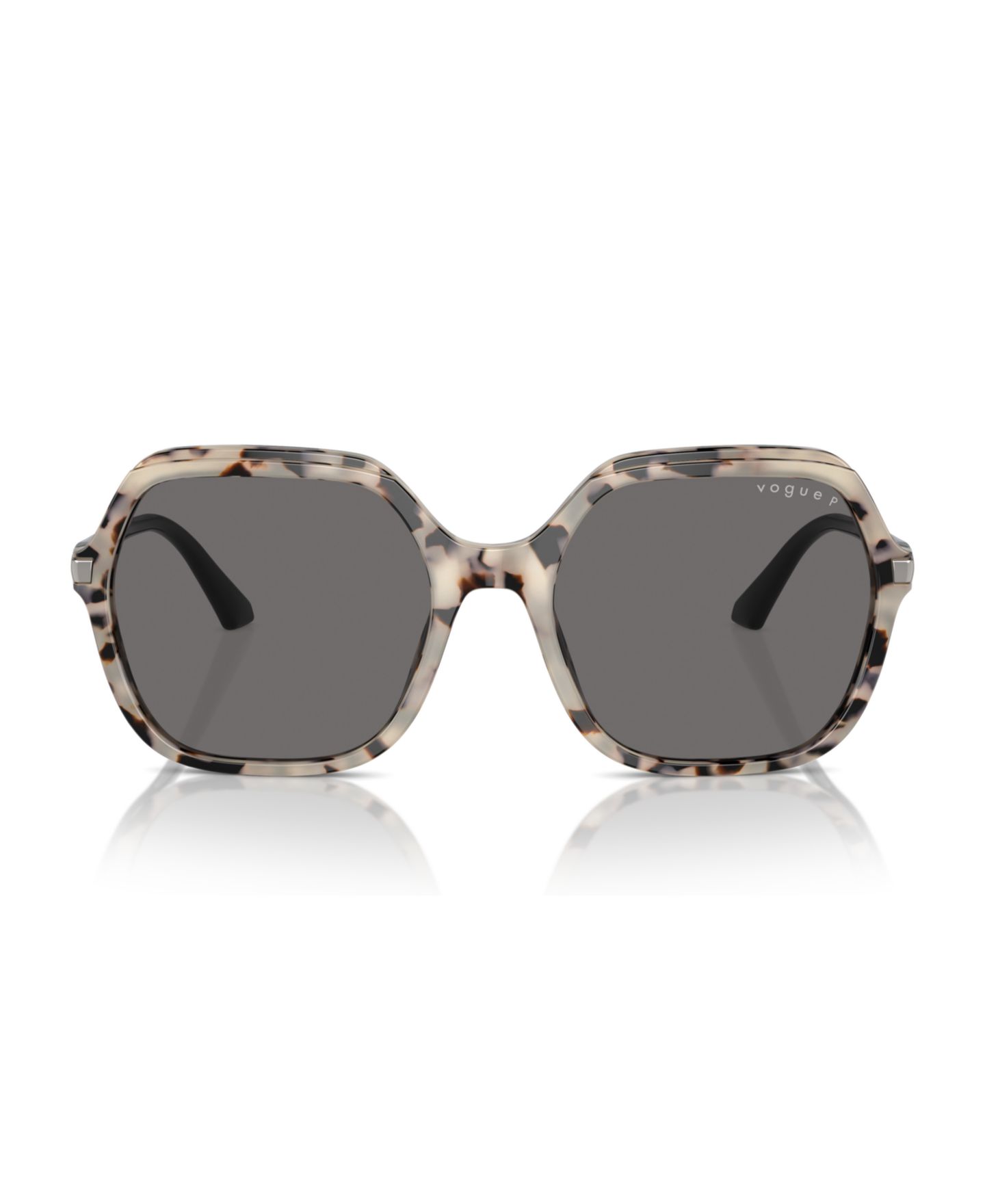 Женские солнцезащитные очки Vogue Eyewear Polarized Sunglasses, Vo5561S, цвет: Слоновая кость черепаховый — фото 3