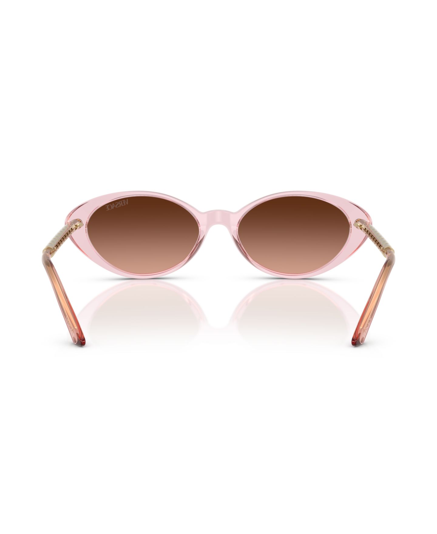 Женские солнцезащитные очки Versace Sunglasses, Ve4469, цвет: Розовый прозрачный — фото 3