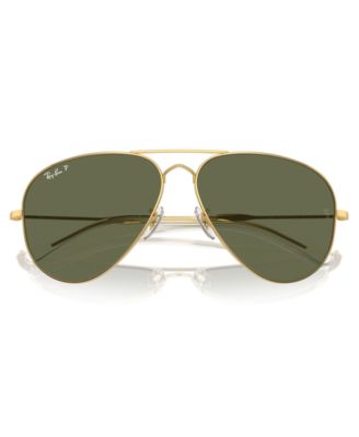 Unisex Polarized Sunglasses, Old Aviator Rb3825