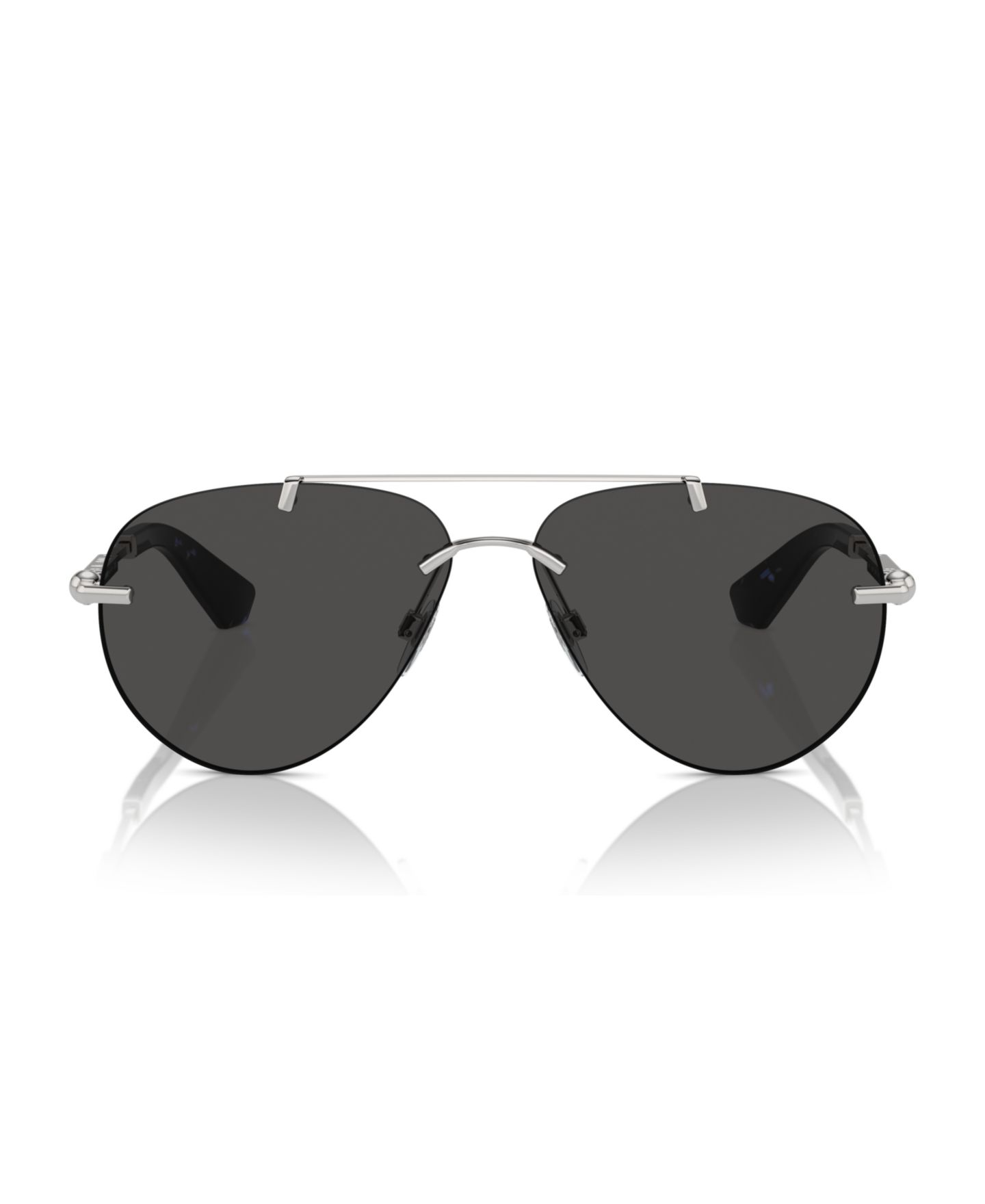 Женские солнцезащитные очки Burberry Sunglasses, Be3151, цвет: Серебряный — фото 2