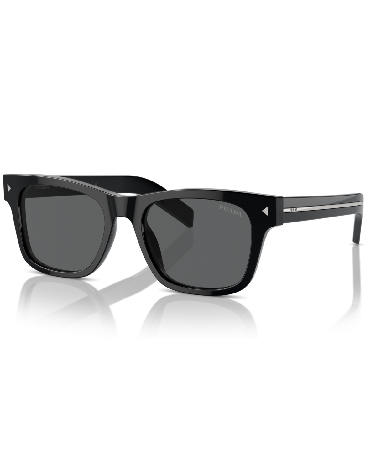 Prada Men's Sunglasses, Pr A17s In Black
