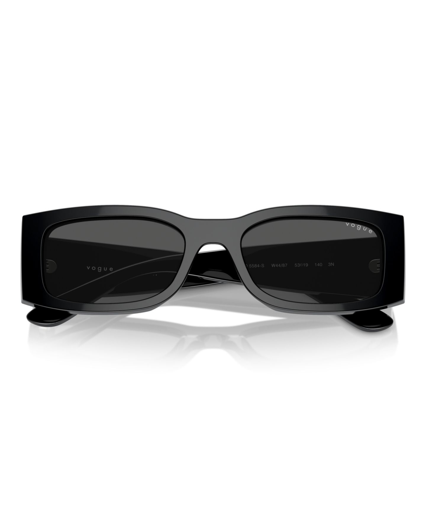Женские солнцезащитные очки Vogue Eyewear Sunglasses, Vo5584S, цвет: Чёрный — фото 2