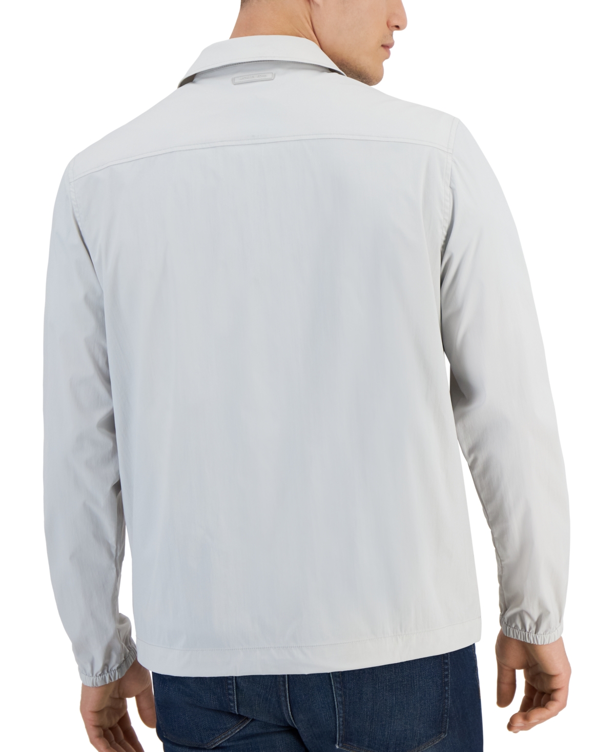 Michael Kors Men's Snap-Front Nylon Shirt Jacket