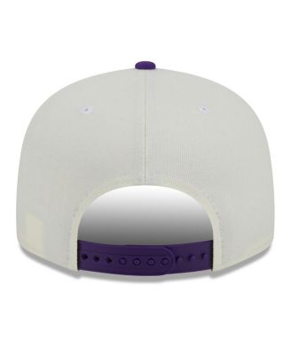 Men's Cream, Purple Minnesota Vikings City Originals 9FIFTY Snapback Hat