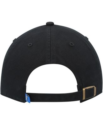 Men's Black Dallas Mavericks Team Logo Clean Up Adjustable Hat