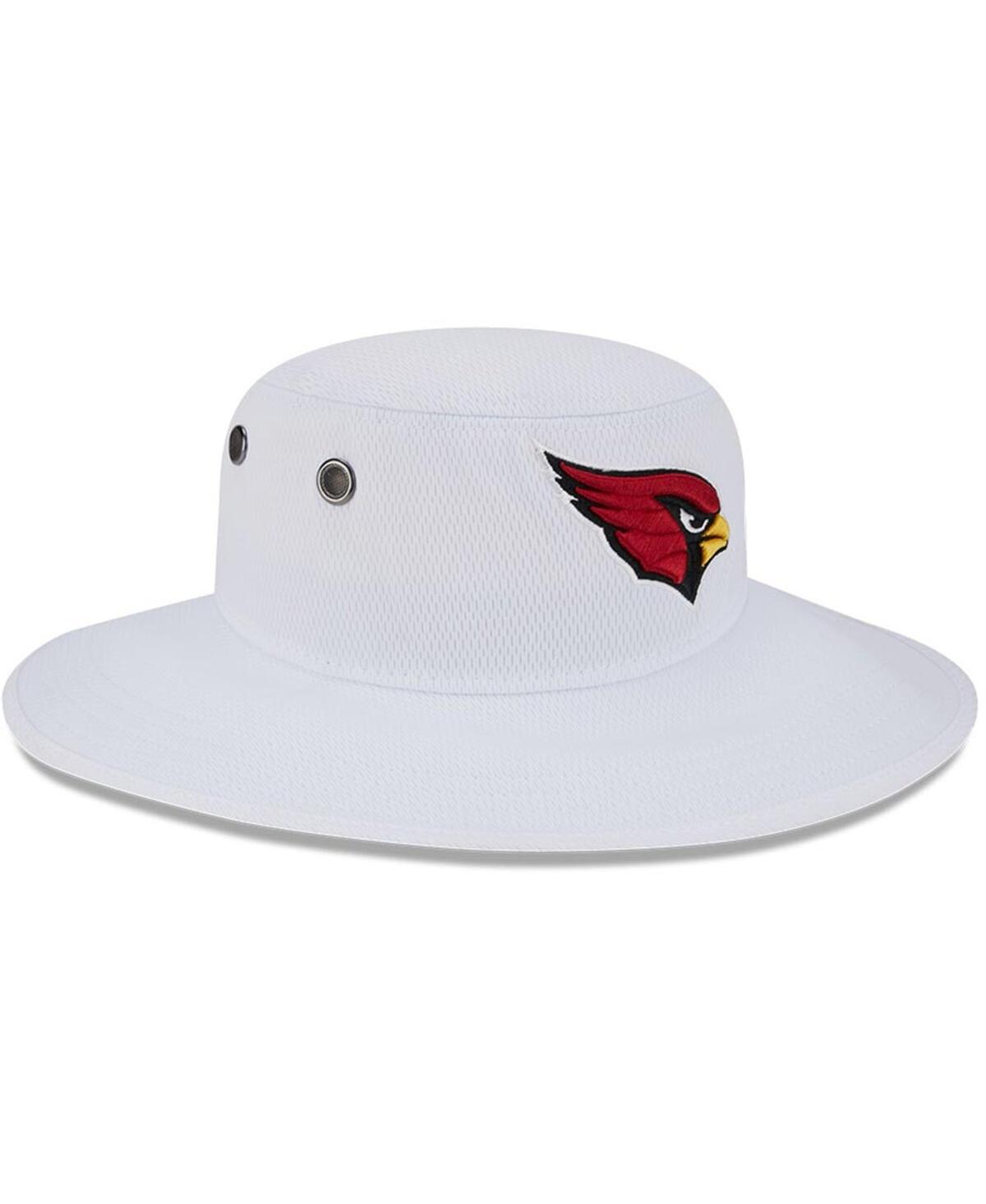 New Era White Arizona Cardinals 2023 Nfl Training Camp Panama Bucket Hat In White