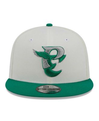 Men's Cream, Kelly Green Philadelphia Eagles City Originals 9FIFTY Snapback Hat