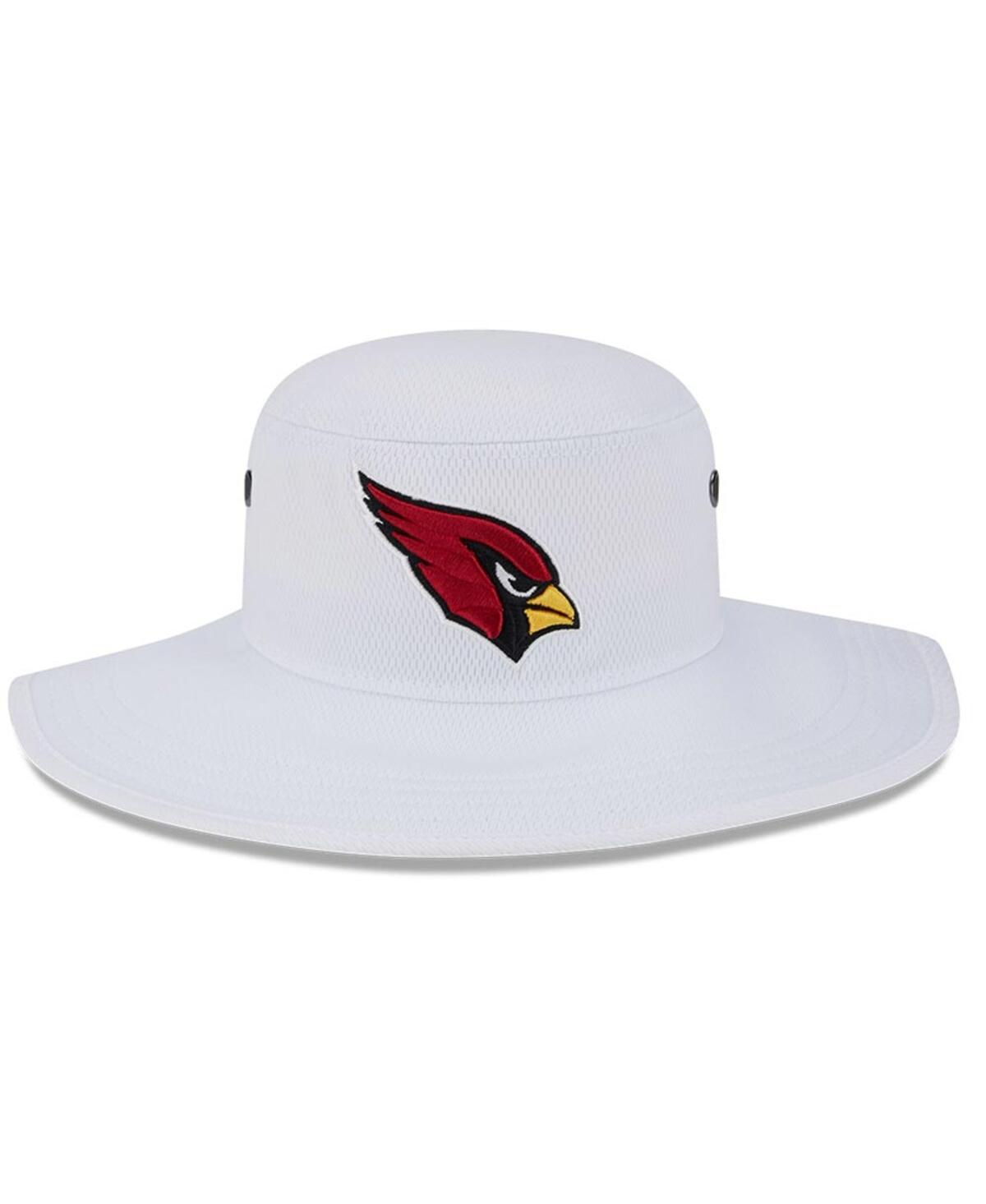 New Era White Arizona Cardinals 2023 Nfl Training Camp Panama Bucket Hat In White